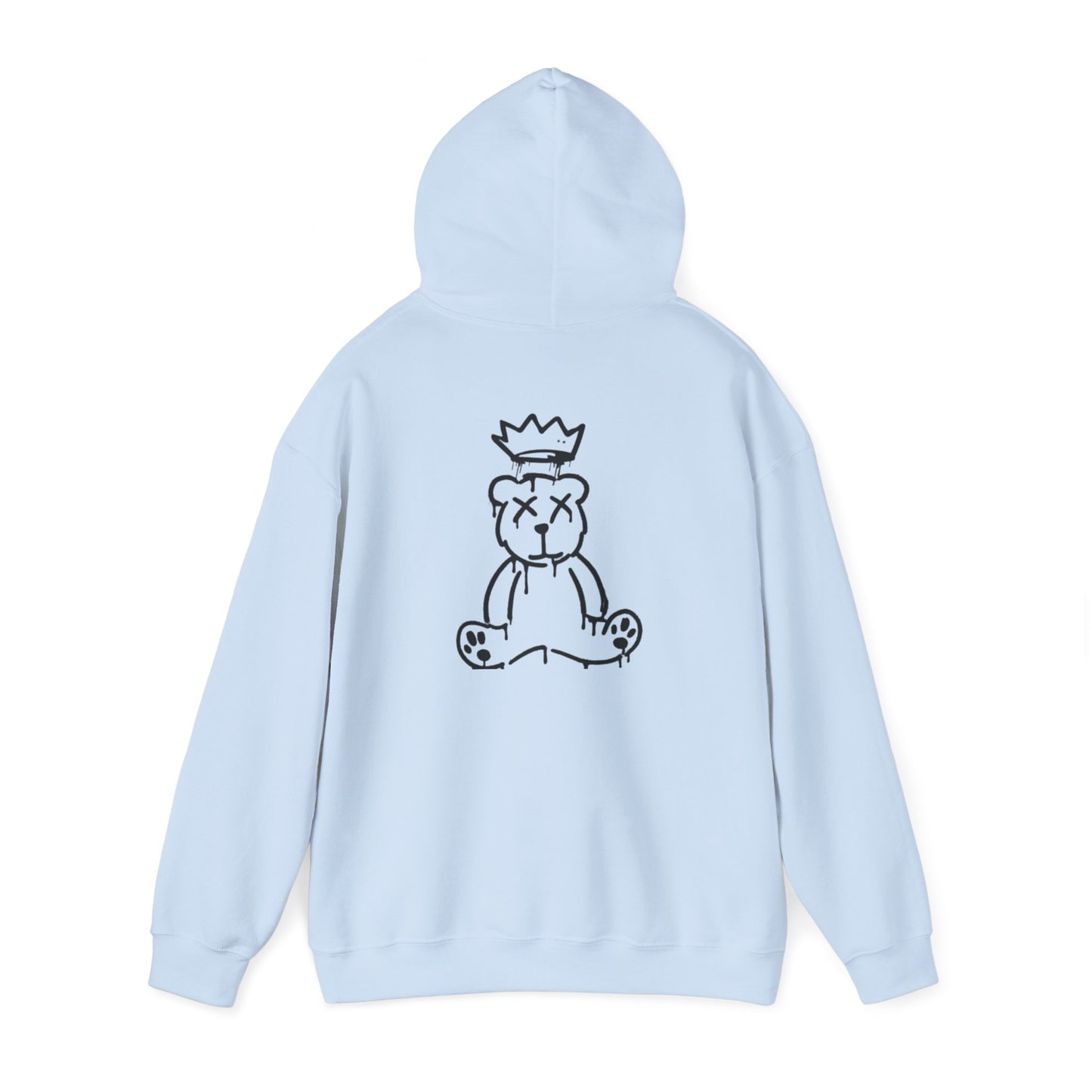 Adult dripzz FRONT AND BACK xx bear hoodie