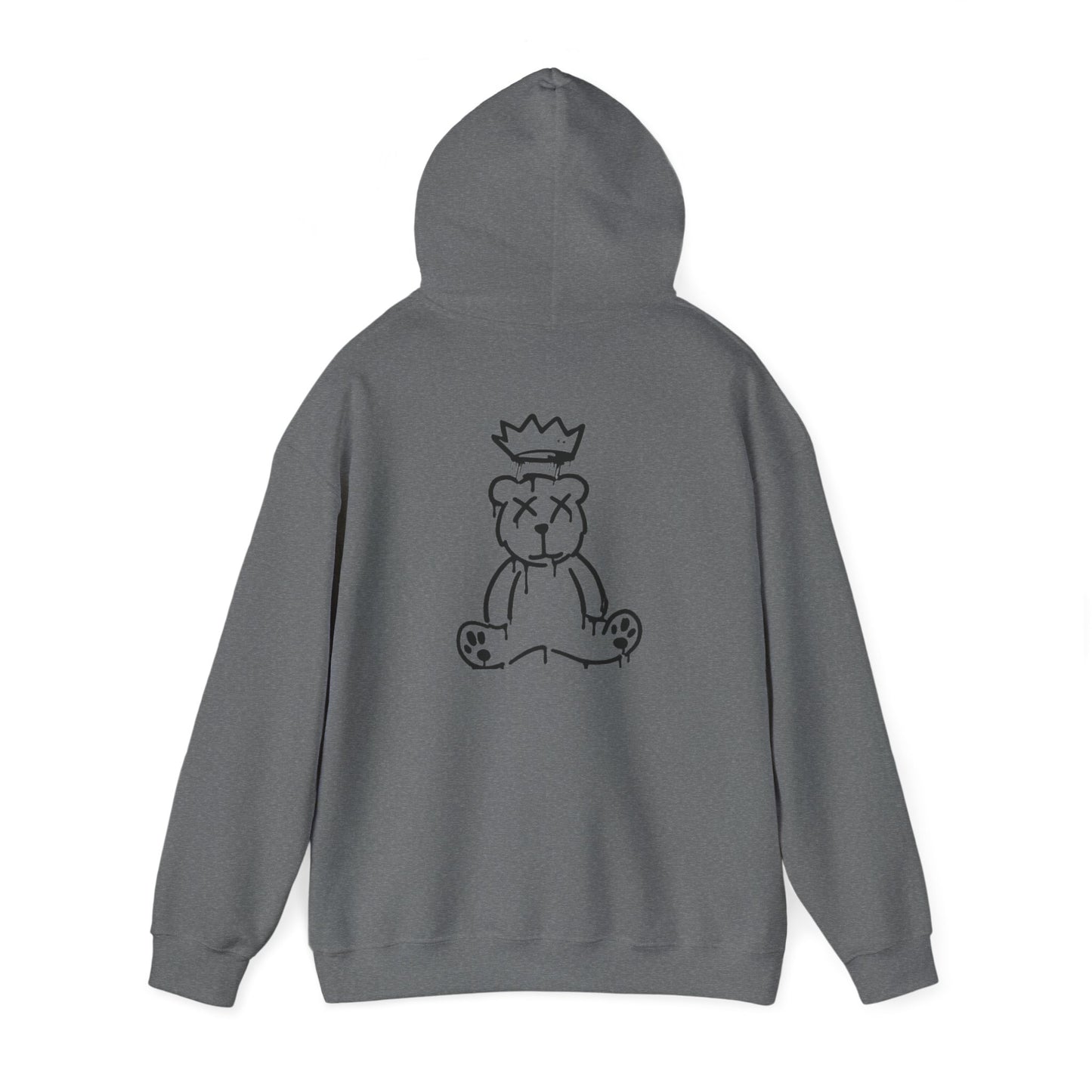 Adult dripzz FRONT AND BACK xx bear hoodie