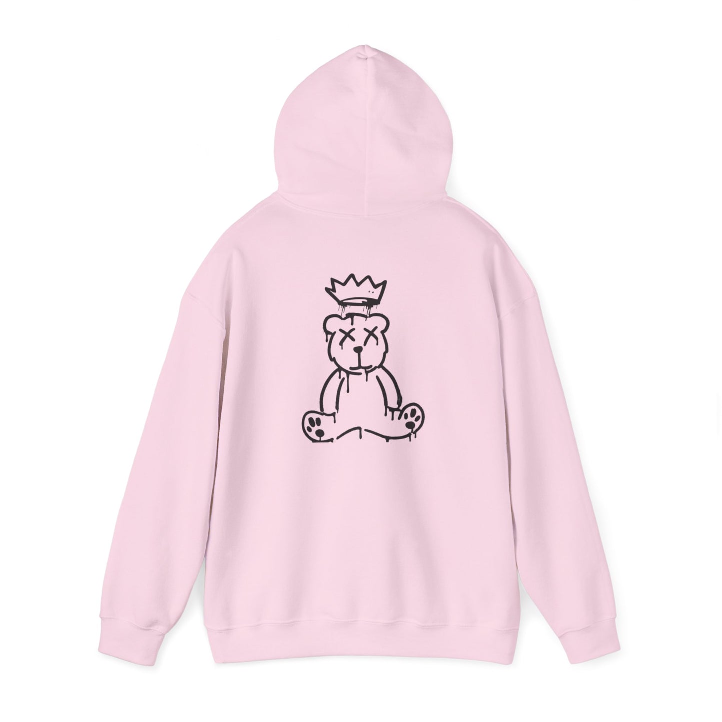 Adult dripzz FRONT AND BACK xx bear hoodie