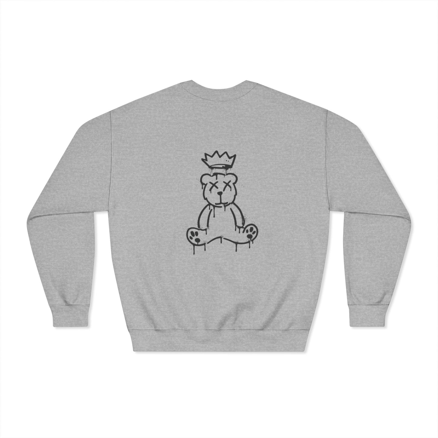 Adult Dripzz xx bear bubble letter Crewneck