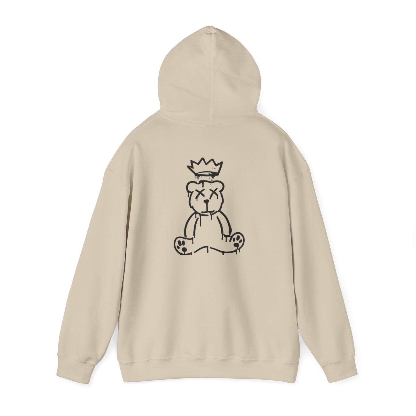 Adult dripzz FRONT AND BACK xx bear hoodie