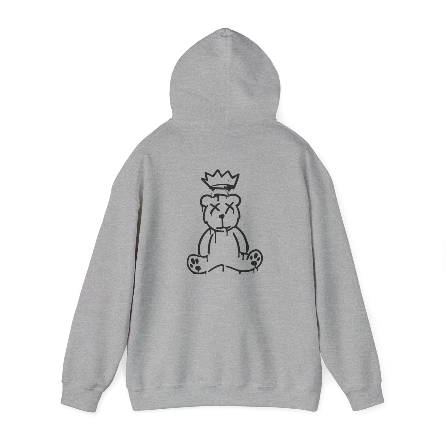 Adult dripzz FRONT AND BACK xx bear hoodie