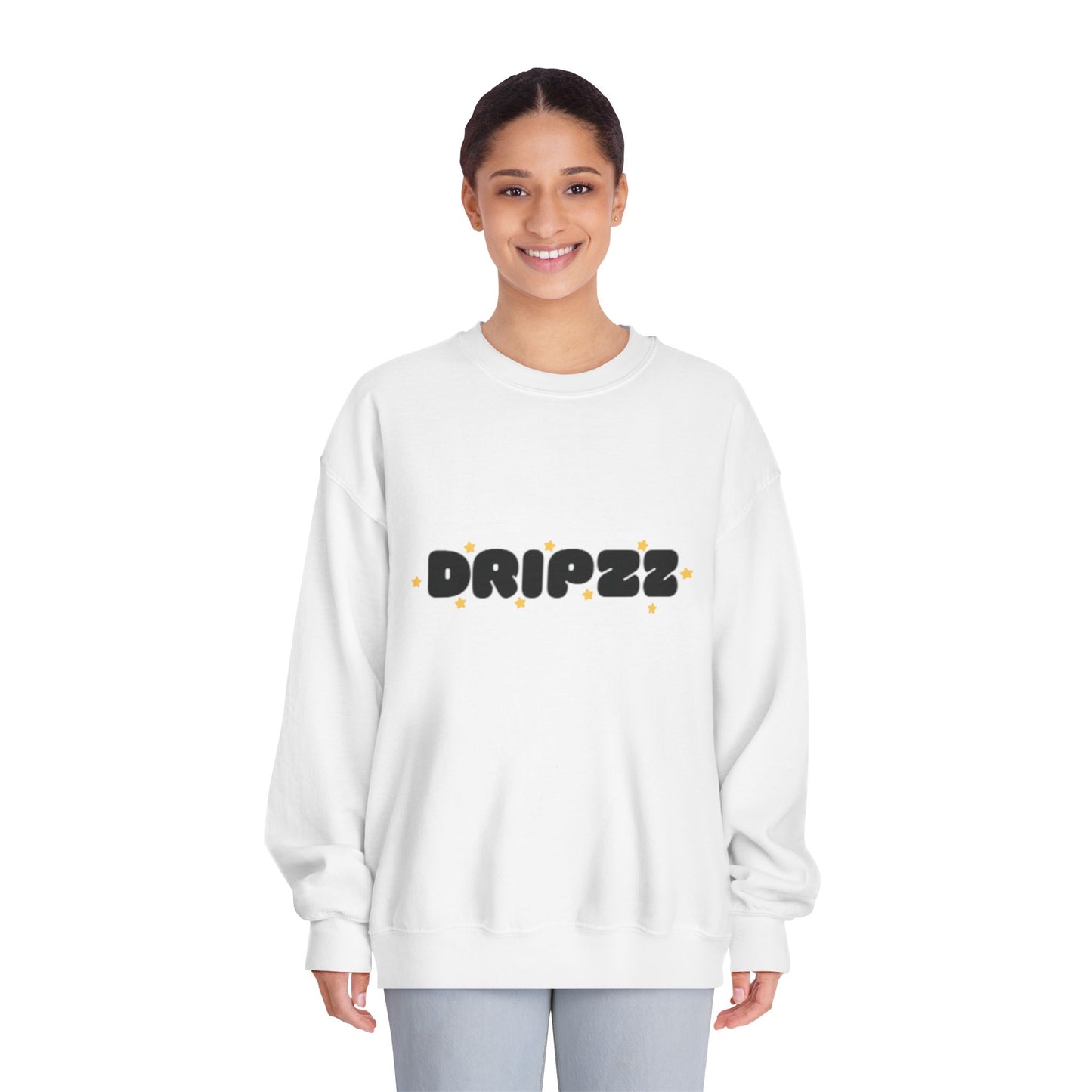 Adult Dripzz xx bear bubble letter Crewneck