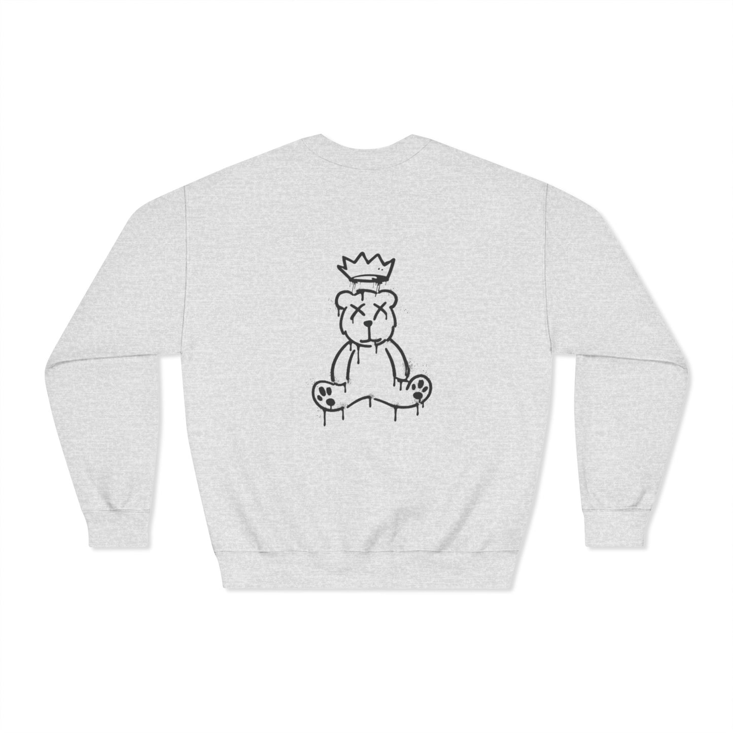 Adult Dripzz xx bear bubble letter Crewneck