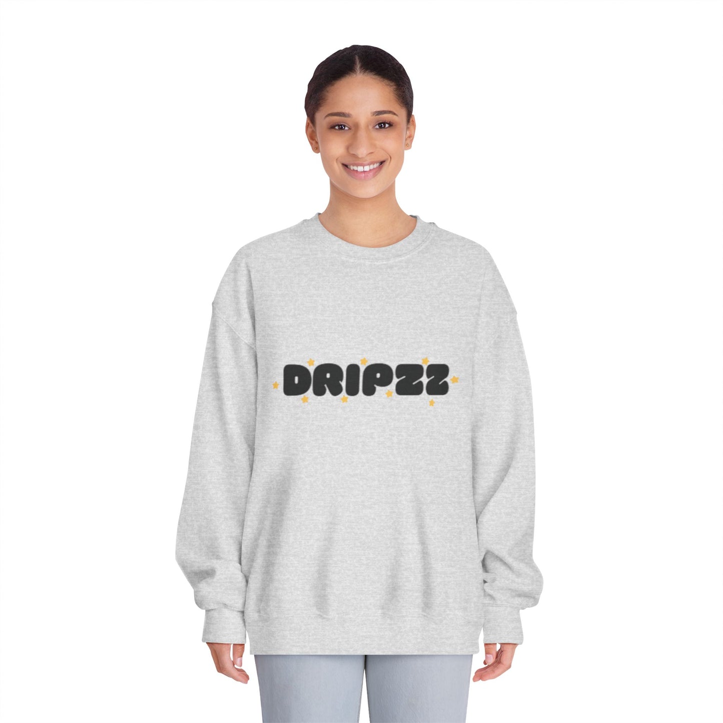 Adult Dripzz xx bear bubble letter Crewneck