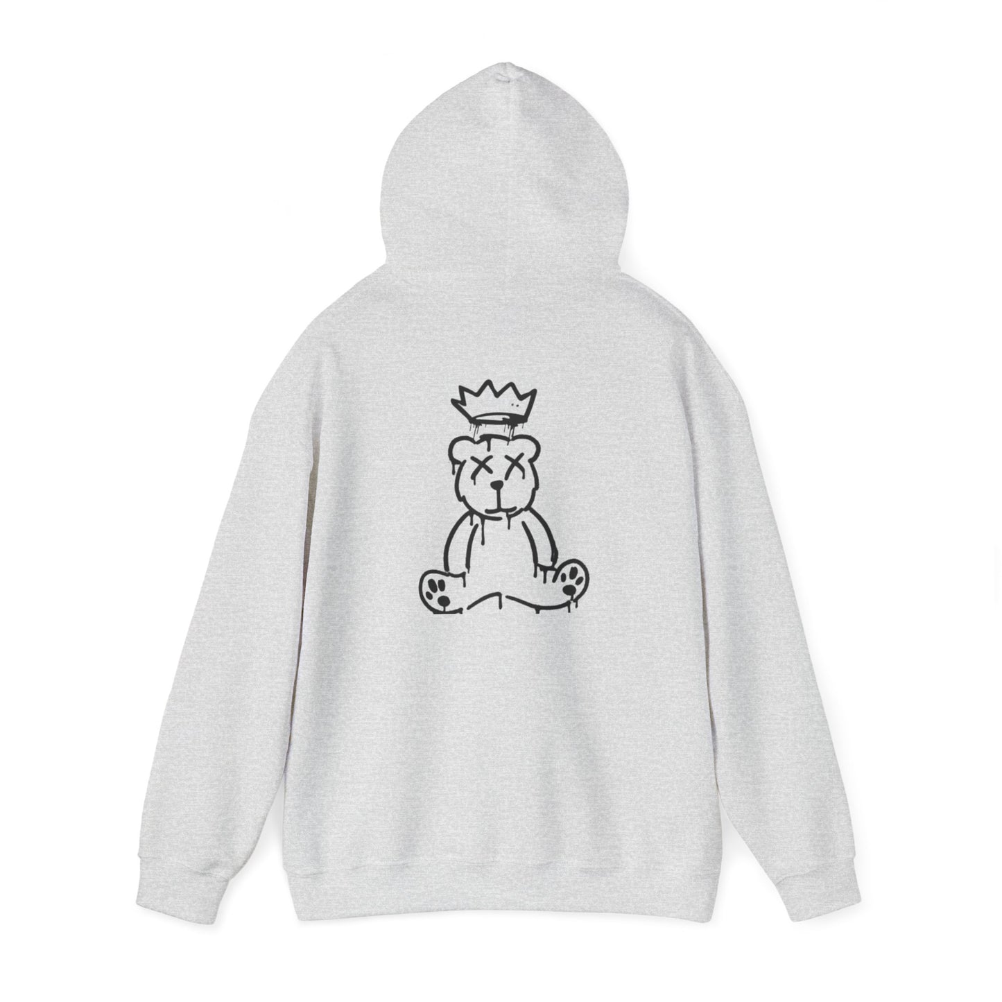 Adult dripzz FRONT AND BACK xx bear hoodie