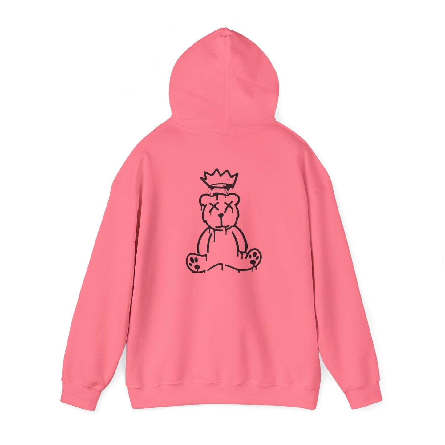 Adult dripzz FRONT AND BACK xx bear hoodie