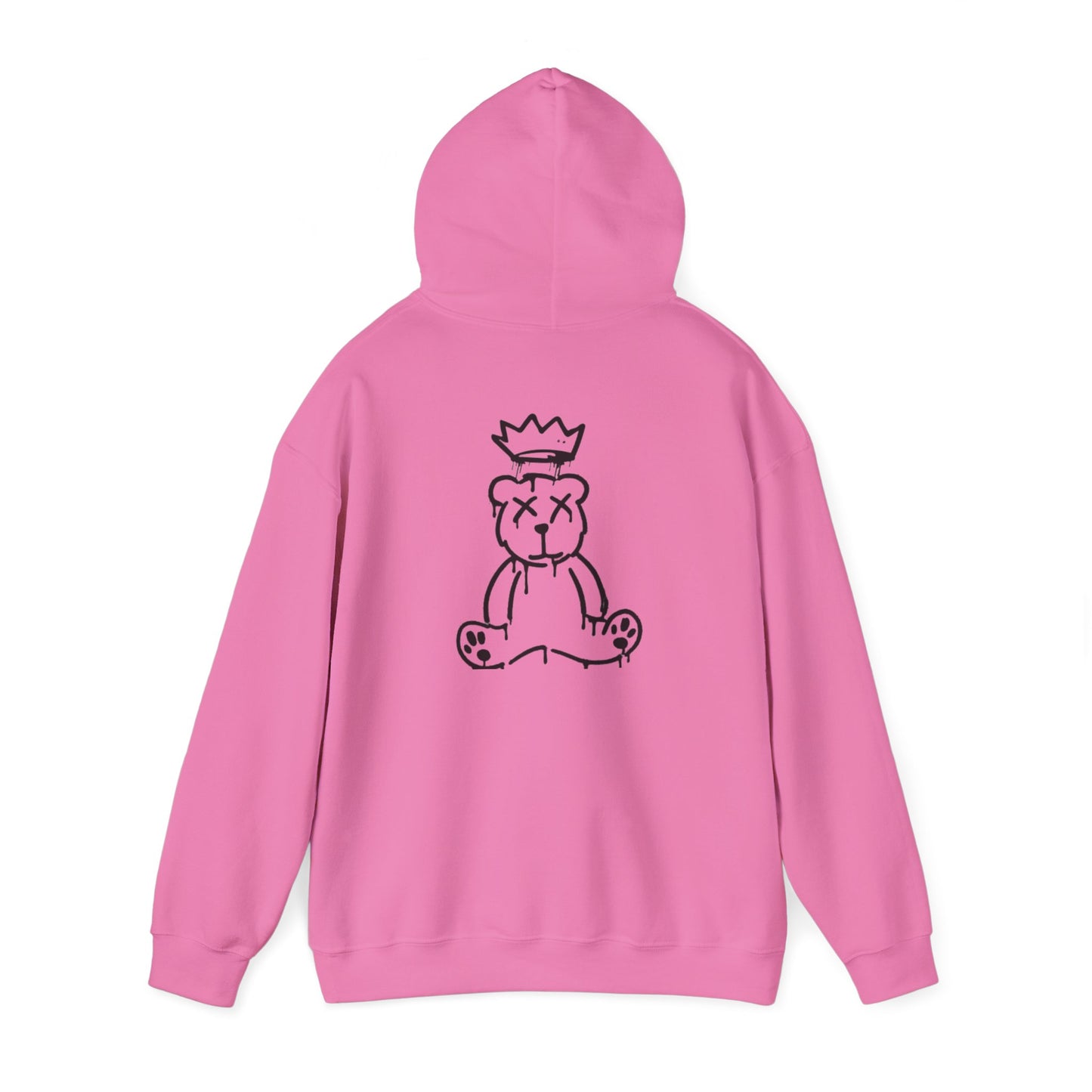 Adult dripzz FRONT AND BACK xx bear hoodie