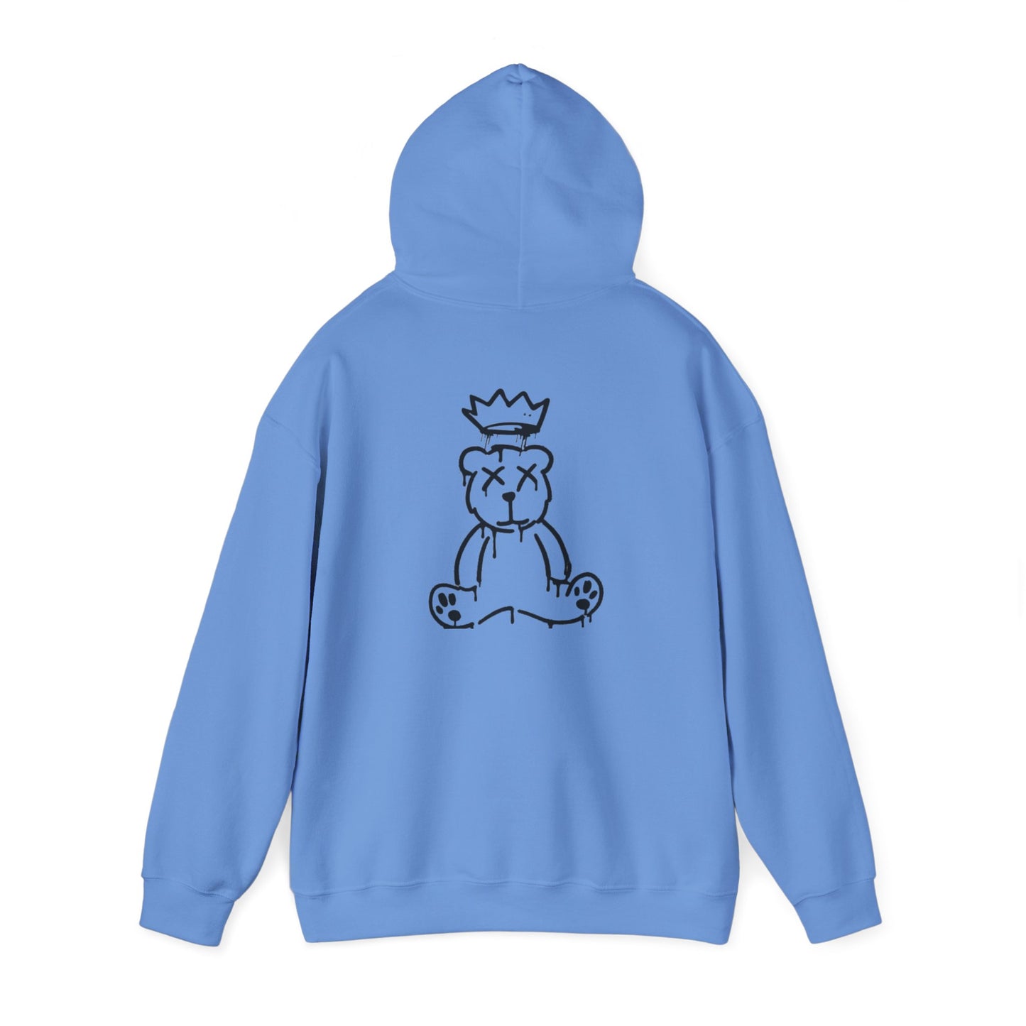 Adult dripzz FRONT AND BACK xx bear hoodie